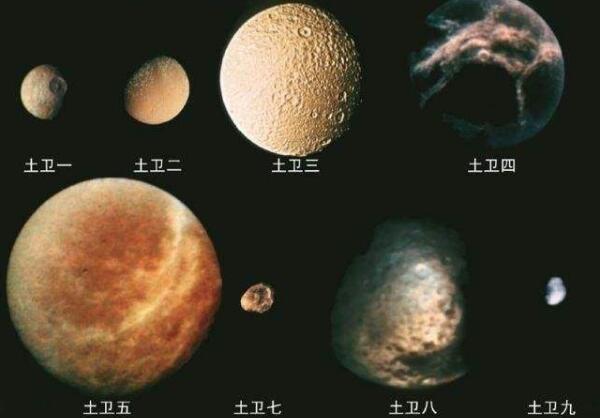 土星有多少卫星土星卫星比地球大吗60多颗都比地球小